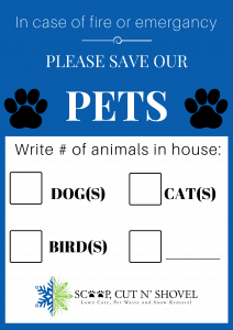 Pet Rescue Sign